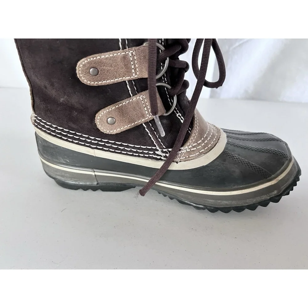 Sorel Boots Womens‎ Sz 6 Brown Joan of Arctic Waterproof Winter Snow